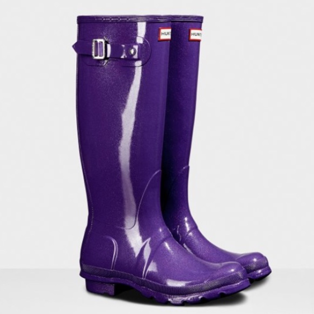 Tall Purple Hunter Rainboots